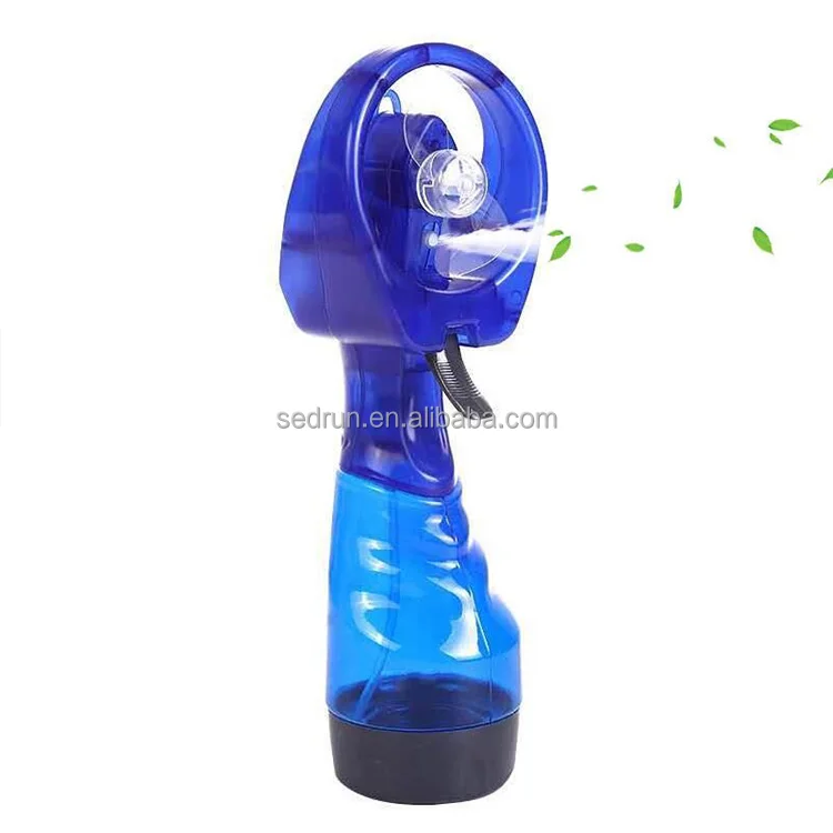 2022 Portable Air Cooler Outdoor Mini Water Spray Mist Fan for Battery Operated