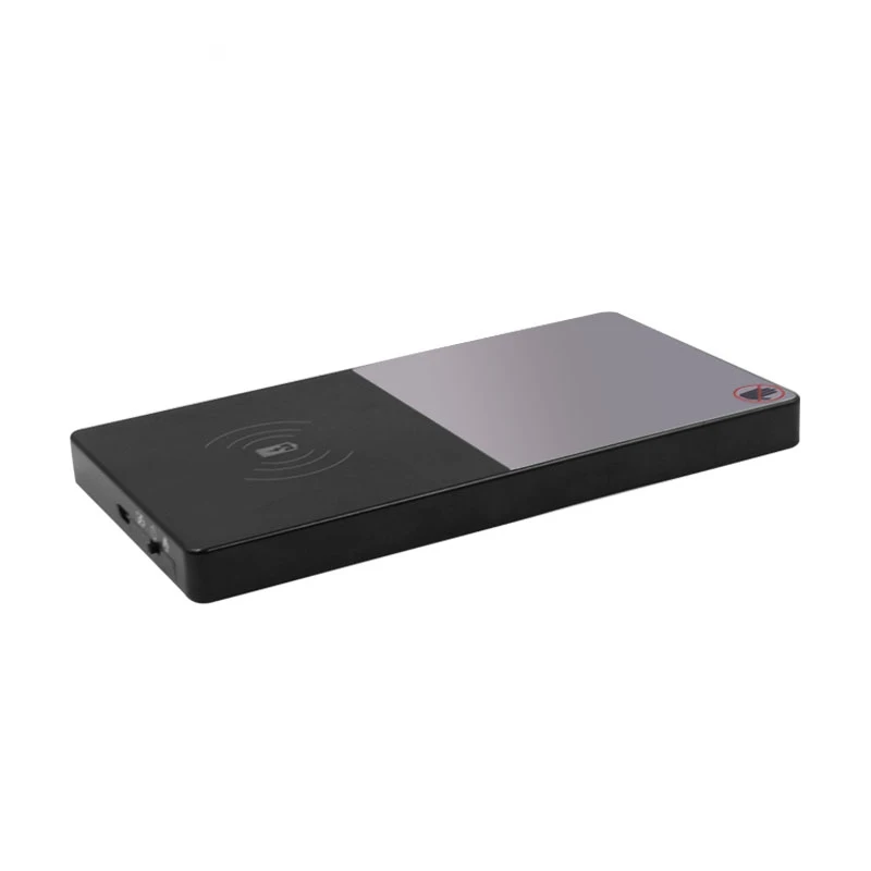 New Creative Multifunctional Makeup Mirror Design Mobile Phone QI Wireless Charger Pad with Mug Warmer Cup Heater