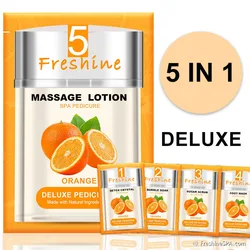 Freshine Disposable Foot Skin Care Products Deluxe Spa Pedicure Kit In A Box 4 In 1