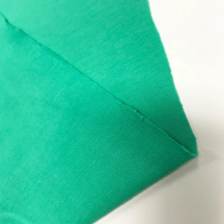 2020 New Design 40s knitted fleece fabric interlock fabric 95% Cotton  5% spandex Fabric