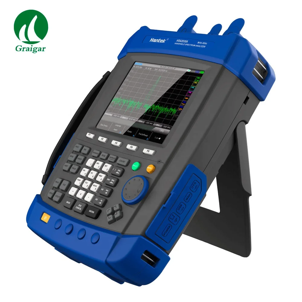 Hantek HSA2030A andheld Spectrum Analyzer AC Coupled 9KHz~3.2GHz