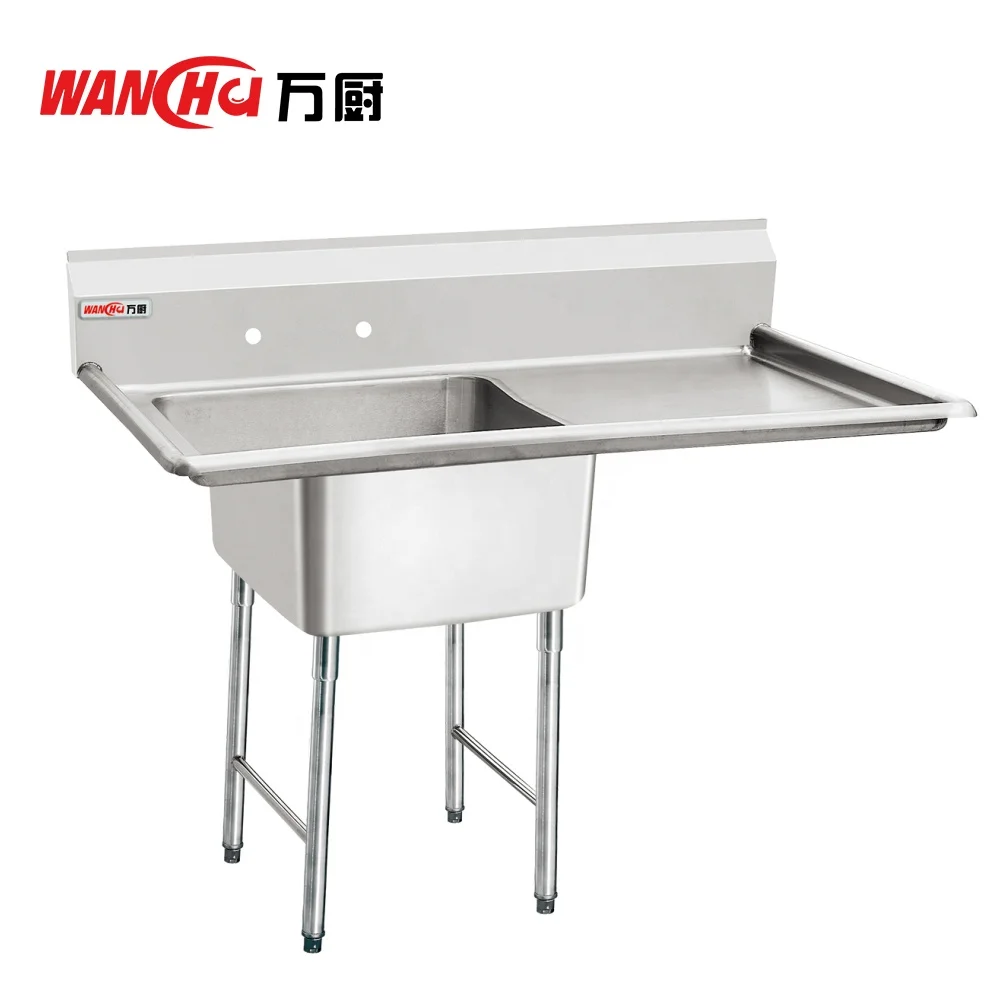 Restaurant Equipment Wholesale 3 Compartment Commercial Sink Food Prep Table/Double Drainer 3 Compartment Commercial Hotel sink