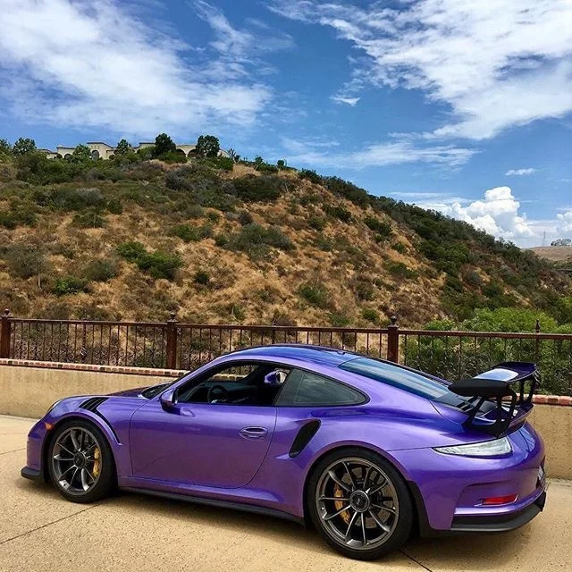 Hot Selling Infrared Proof Satin Series Glossy Blue Car Color Change PET PPF Film