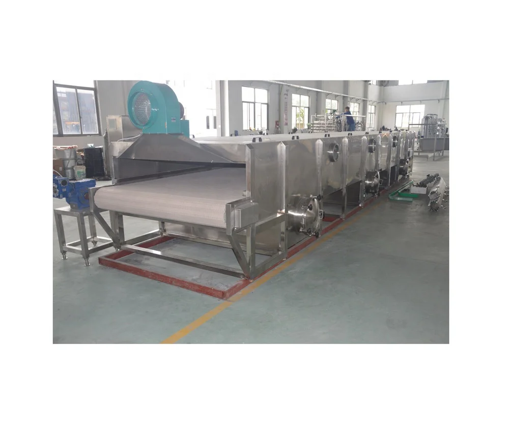 Машина для пастеризации молочных бутылок, туннельный стерилизатор