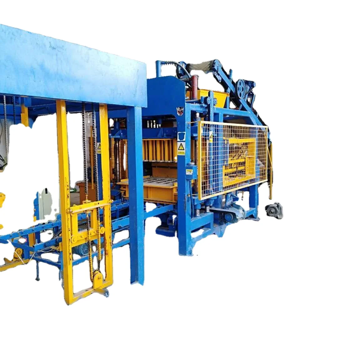 Donyue QT4-15 automatic concrete block production line concrete cement sand fly ash hollow solid brick making machine price list