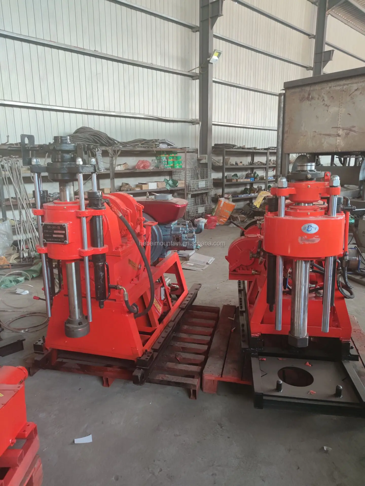 150m 180m depth borehole core portable rotary hydraulic water well drill rig machine