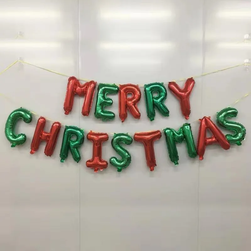 Christmas Balloons Set Scene Inflatable Decorations Party Balloons Natale Inflatables Merry Christmas Balls Wholesale