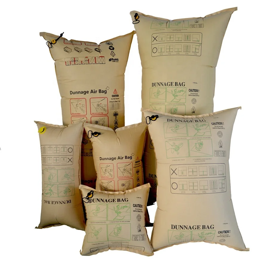 
Durable Avoid Transport Knock Against Dunnage Inflate Cargo Air Bags For Containers 
