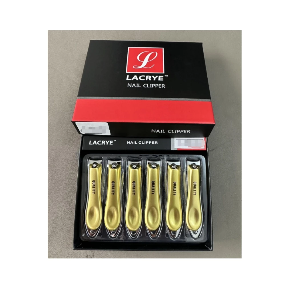LACRYE Nail Clipper Cheap Price Hot Sale Portable Nail Cutter Factory Wholesale Stainless Steel Splash Proof Nail Clippers