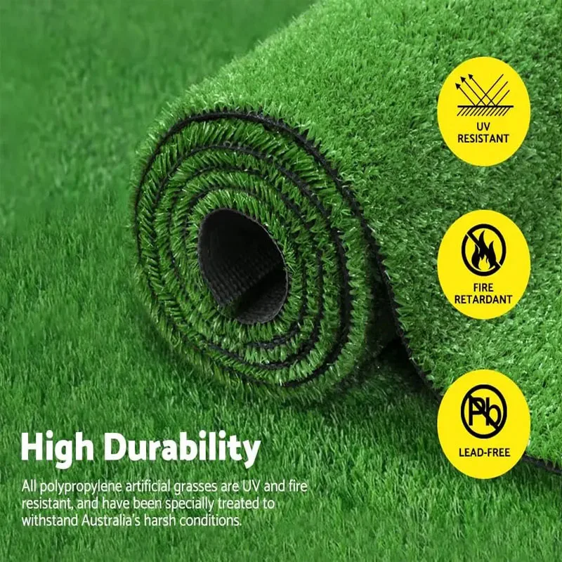 Cheap price outdoor decorative green fake grass 10mm artificial grass carpet for wedding events wall decor