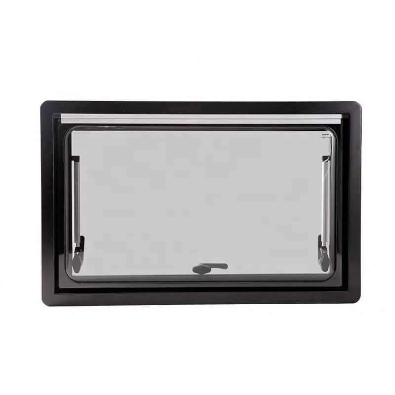 1000x800mm RV Caravan Camper Trailer Aluminum Frame Acrylic Glass Hinged Window