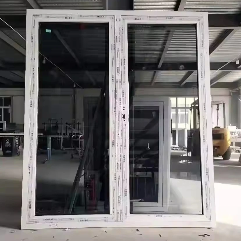 Aluminum Exterior Double Glass Exterior Entry Door Swing Casement french doors and windows for home