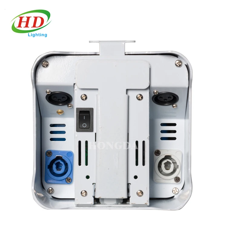 Professional Dj Lights 6X18W RGBWA UV 6 IN 1 Uplights Battery Power Wireless DMX LED Flat Par Lights For Dj Wedding Event