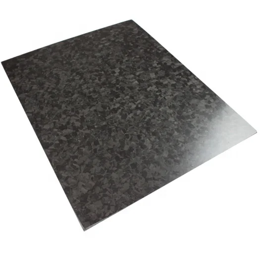 New style Forged carbon fiber composite board mixed and disorderly texture carbon fiber sheet wholesale