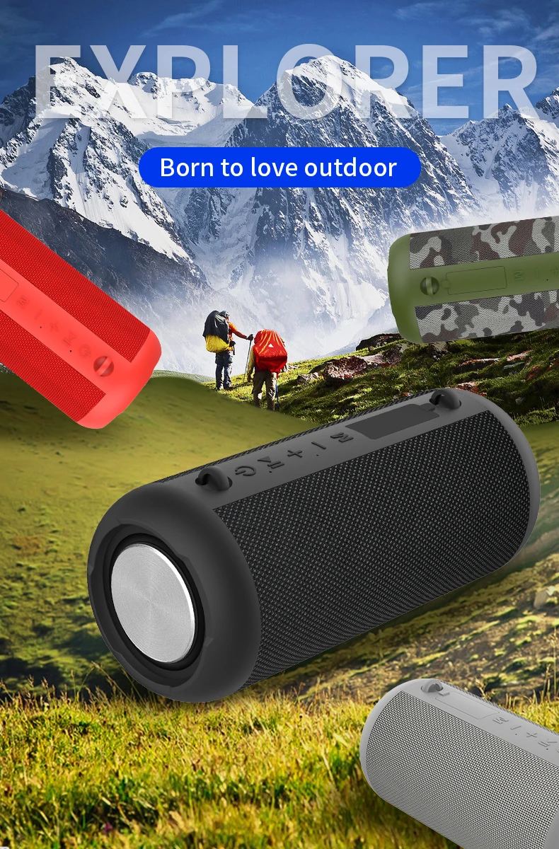 Best selling outdoor waterproof wireless speaker for computer laptop car