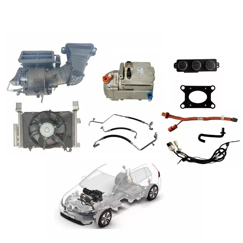 12/24/96 volt ev heater and air conditioner 12v/24v ac units dc air conditioning systems parking air condition for electric car