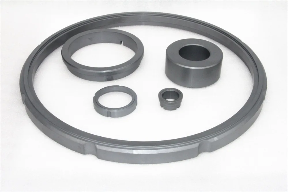 Champsealing Corrosion Wear Resisting Silicon Carbide Graphite Sic Ssicl Valved Seal Water Ring 200-800pcs Oil Seal