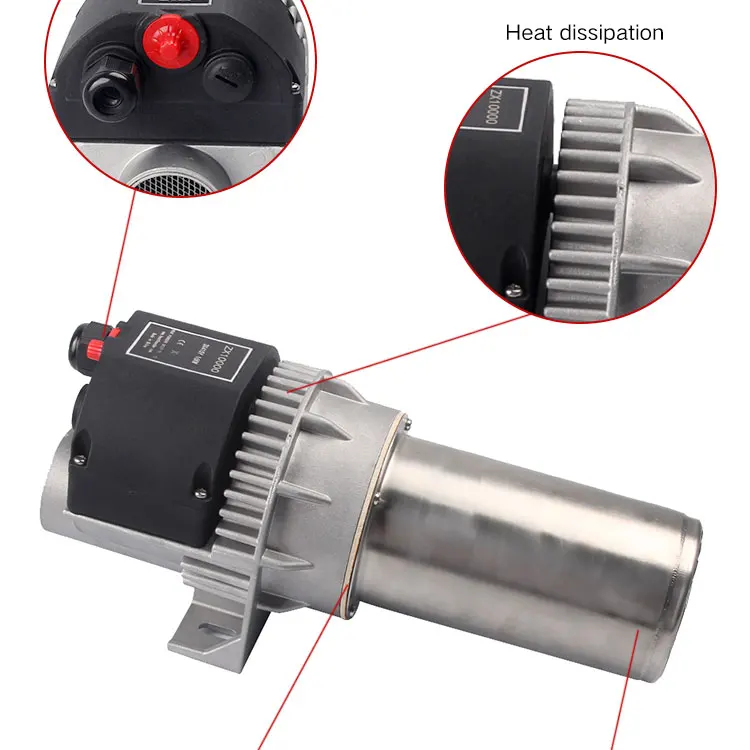 120V 5500W Compressed Air Heater For Leather Stretching