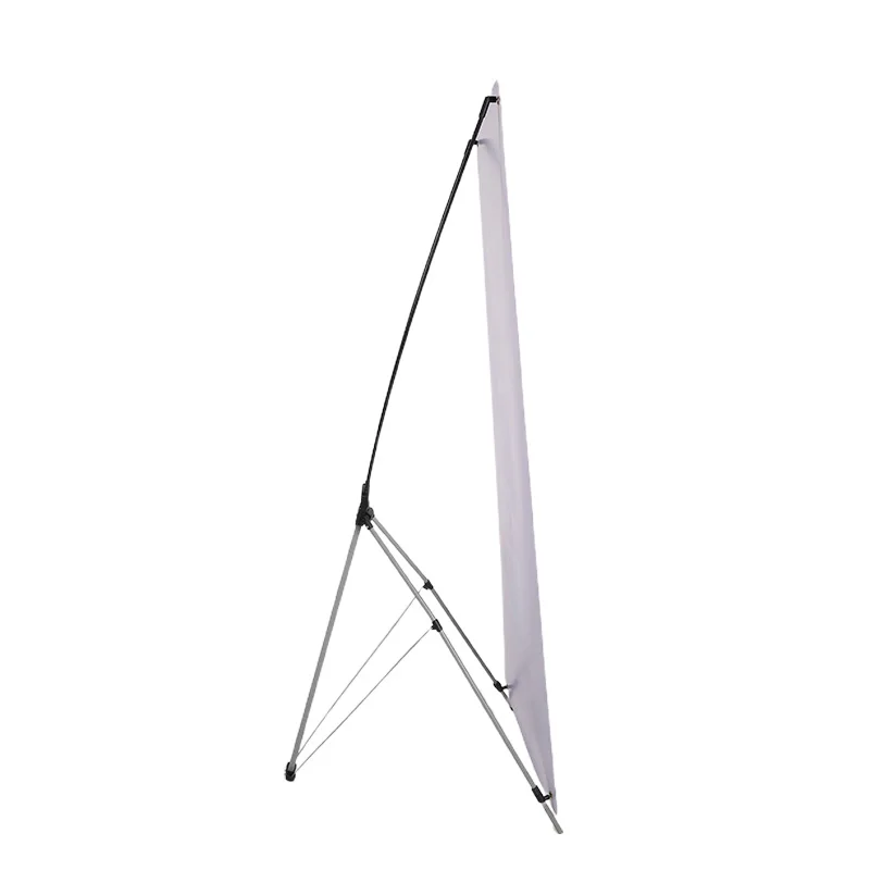 Economic Outdoor Aluminum Material X Stand Display Banner for Advertising Post