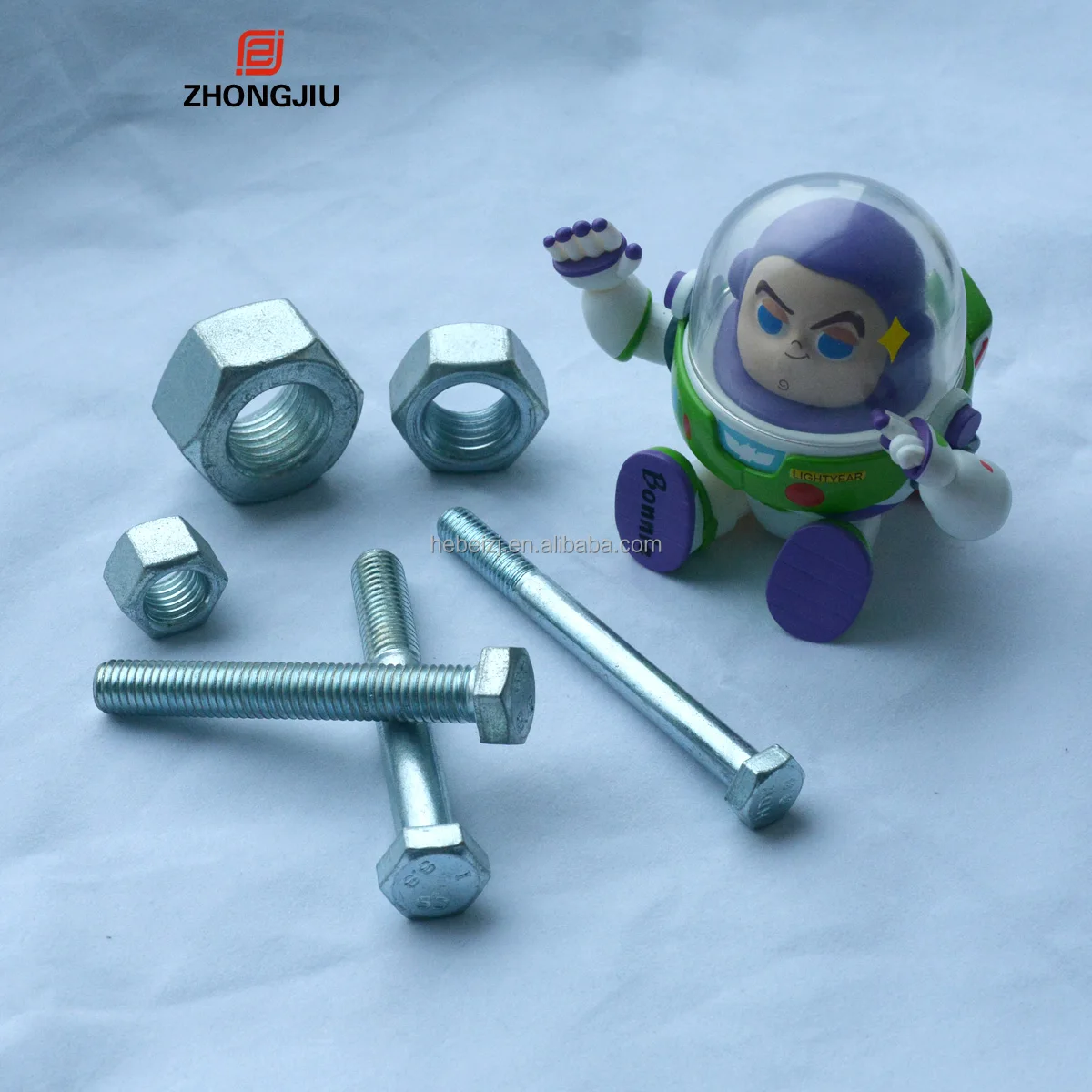 High Quality din933 Hex Head Bolts Nuts Carbon Steel Fasteners A2 A4 Bolts