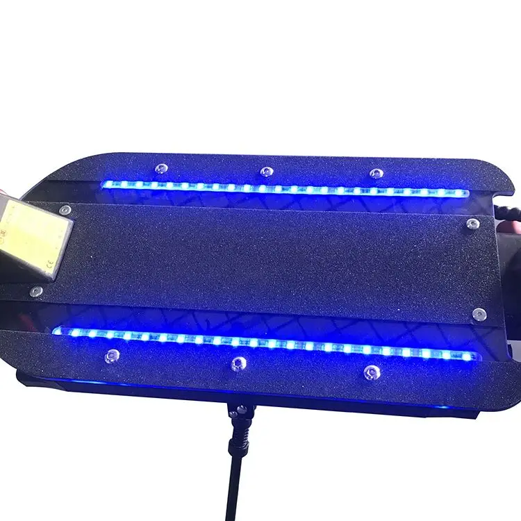 Flashing led strip light for electric scootes ,custom Acrylic Footboard cover with flash light for EcoRider E4-9 parts