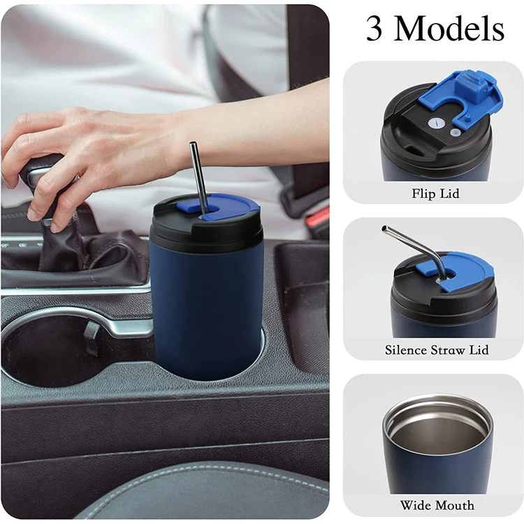 Double Wall 12oz/16oz18oz/20oz/22oz Stainless Steel Insulated Beer Travel Thermo Mug with Lid