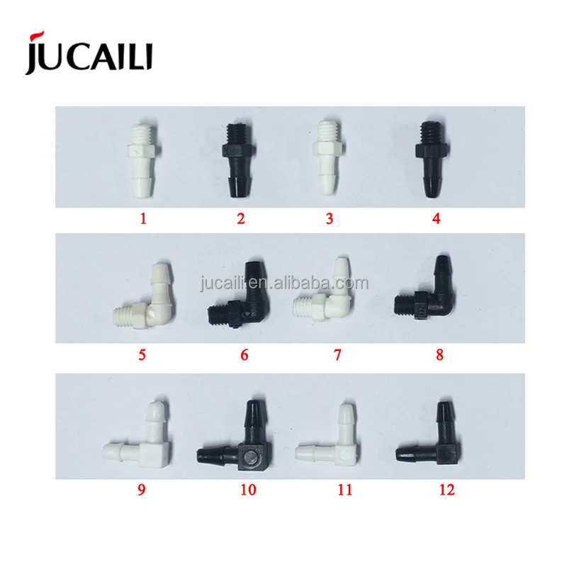Коннектор Jucaili для шланга принтера L/I shape Eco solvent/UV ink Epson