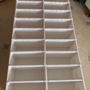 Jeko&Jeko Durable PP Black, White, Green Color Available Entryway Shoe Storage Cabinet