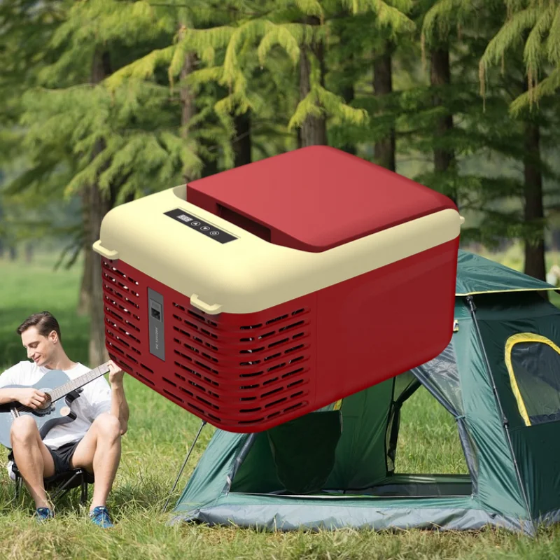 High quality 18L Electric Cooler Small Portable Freezer Includes Plugs for Home Outlet & DC Charger, Standard