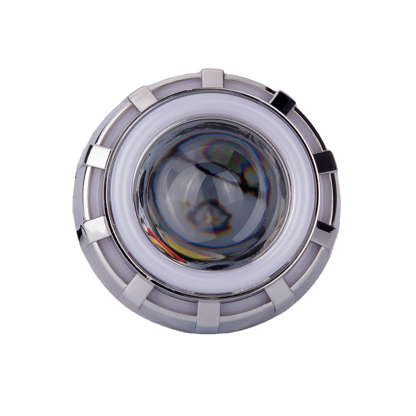 
High quality environment-friendly motorcycle built-in 10W SMD 5050 LED five color AI optical plastic lens motorcycle light 