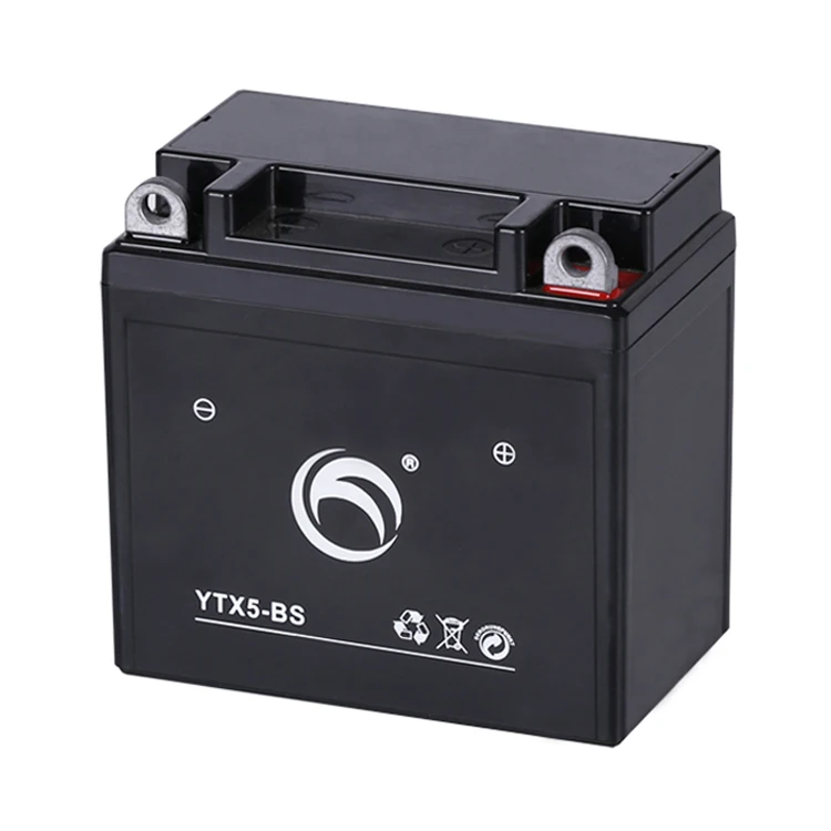 Guangdong Kejian YTX5L-BS 12V 5Ah MF китайский Аккумулятор для мотоцикла цены в