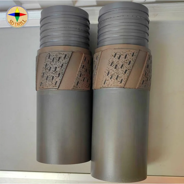 NQ impregnated diamond reaming shell Hard rock NWL reamer shell