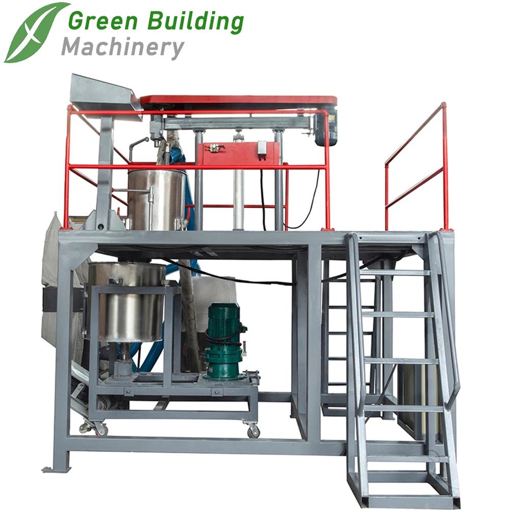 Автоматический взвешивающий и пылезащитный сухой полимерный раствор, Миксер с полимерным покрытием из пенополистирола