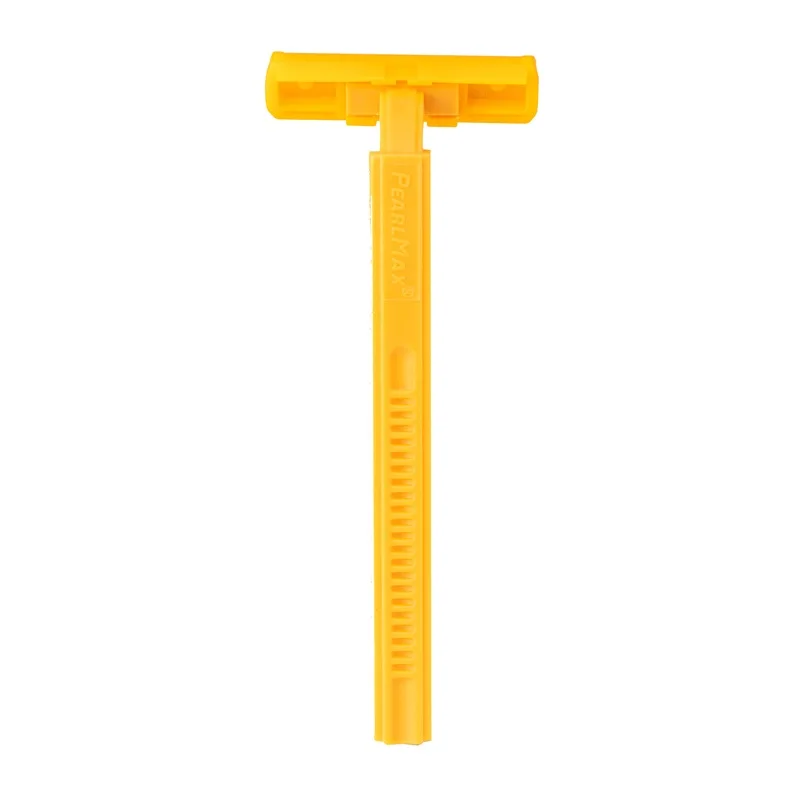 Factory Supply Plastic Handle Disposable Twin Blades Razor Manufacturer Disposable Plastic Shaving Razor Barber Plastic Razor