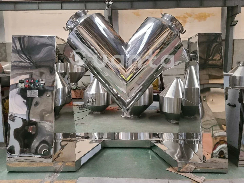 VH-2 lab mini is used for dry powder mixer and mixing machine