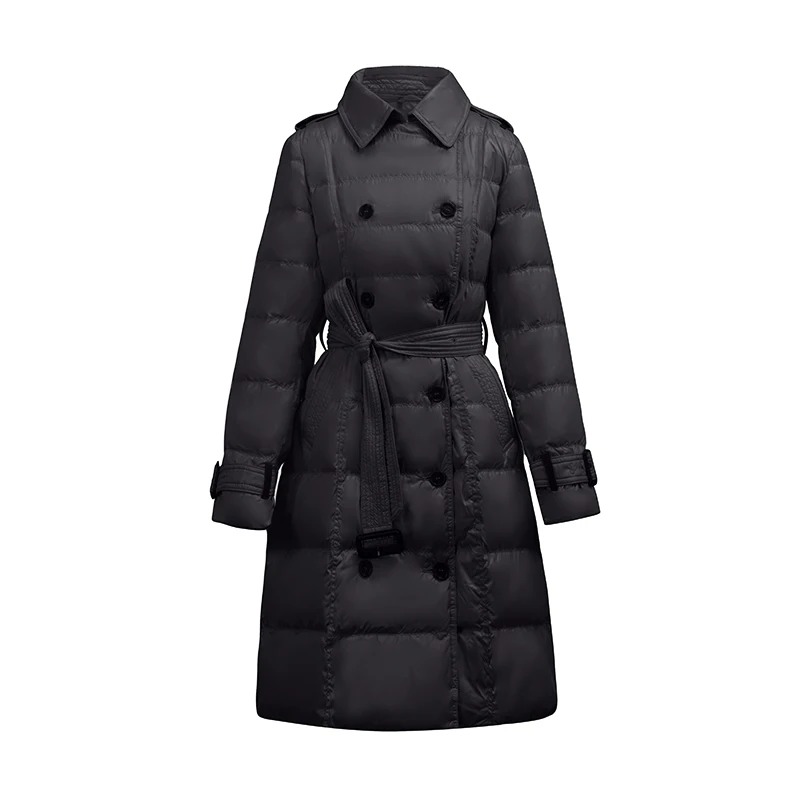 Long Style Puffer Coat Slim Fit Jacket For Women Winter Coats