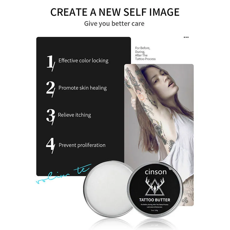 Tatoo After Care Private Label Natural organic Tattoo Aftercare Ointment Cream