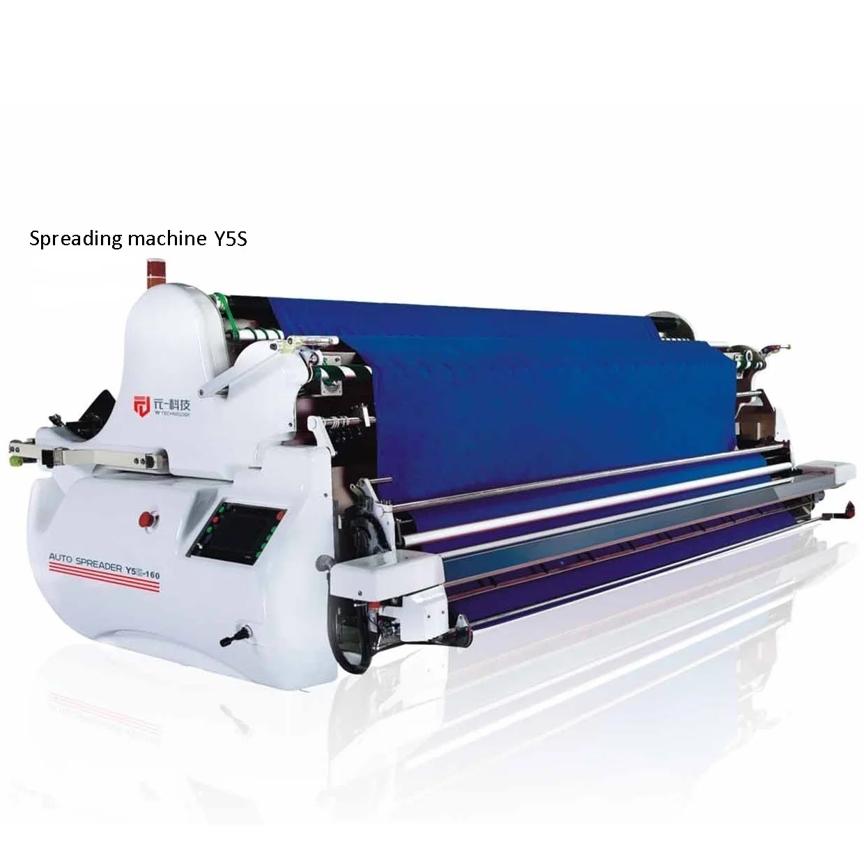 apparel factory jeans cloth fabric spreading machine