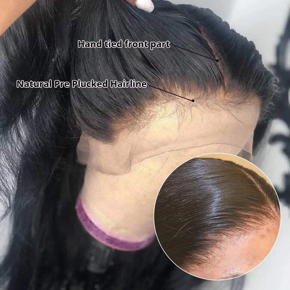 JP Human Hair Lace Front Wig,Virgin Cuticle Aligned Human Hair Wig,Pre Plucked With Baby Hair Virgin Human Hair Lace Front Wigs