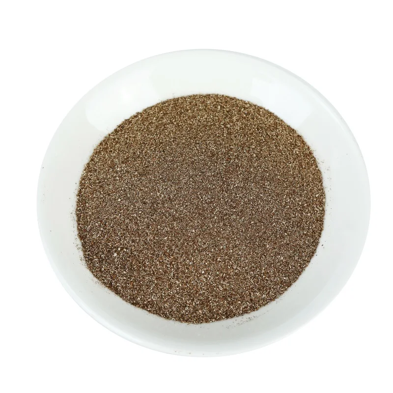 Industrial grade expanded vermiculite powder agriculture for fireplace silver raw expanded vermiculite price