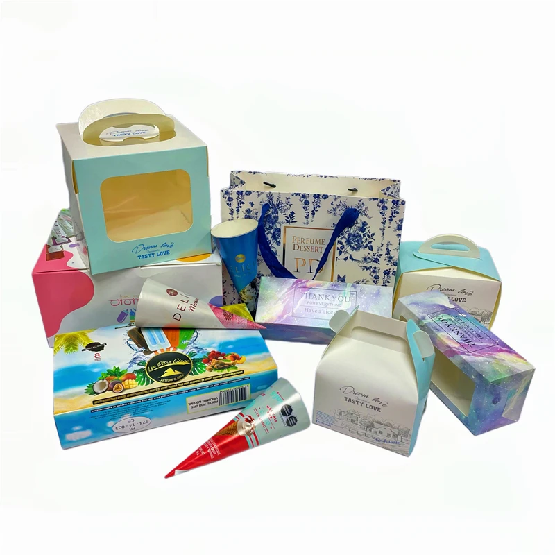 Недорогая смазочная крафт-бумага того Deli коробка для фаст-фуда выноса контейнер Хрустящие Жареные курицы на вынос упаковочная с