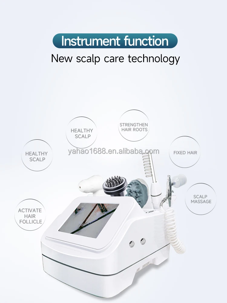 5 in 1 hair spa high frequency scalp analyzer hair maintenance massage machine