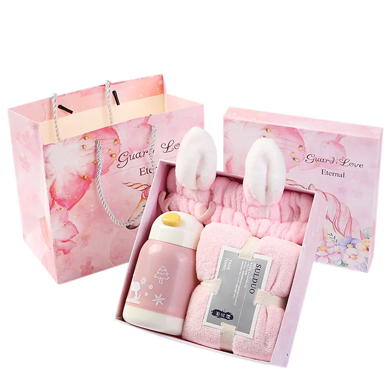 Wholesale Promotional baby giveaway wedding gifts for guests\Corporate Gifts Set Valentine Gift Box for Girl