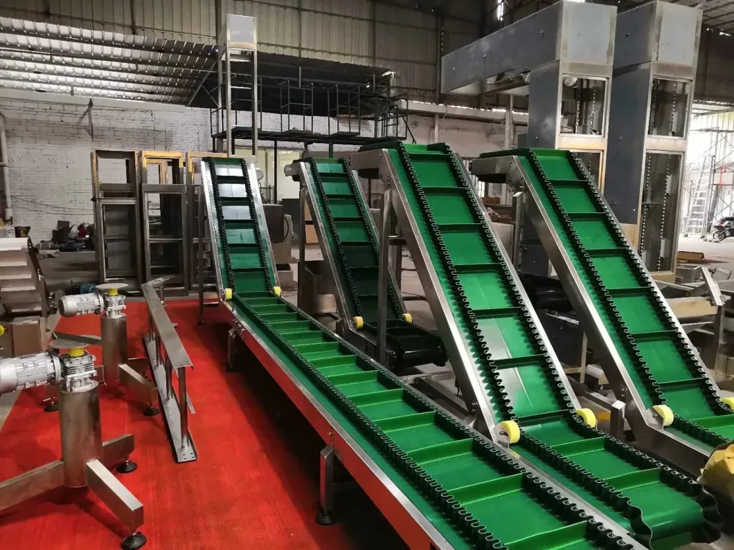 Factory Direct Sales Efficient Handling Tools And Goods Transportation Incline Bucket Conveyor For Sale