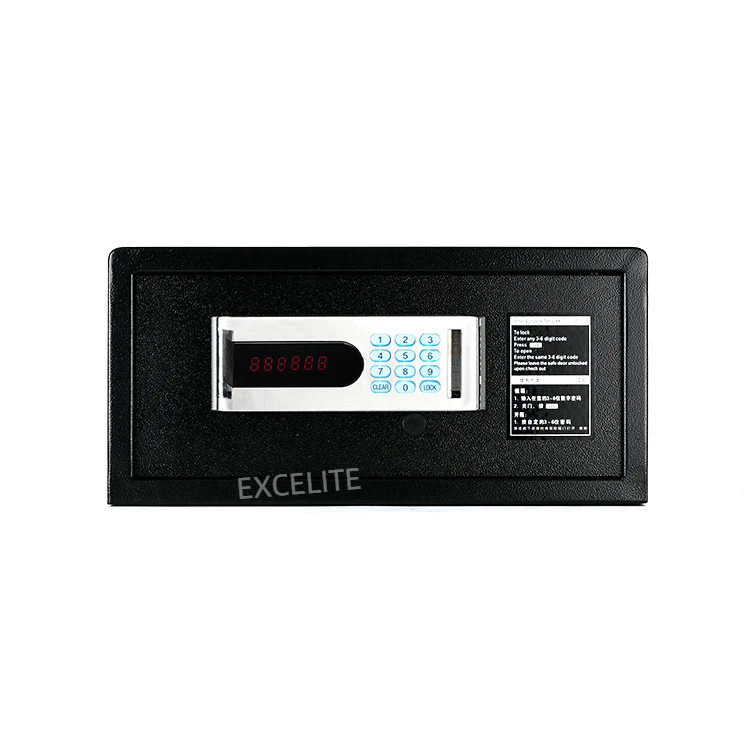 EXCELITE Cabinet Banker With 2 Key Locks Fireproof Office Customized Gun Box Digital Biometric Small Big Fire Proof Hotel Safe