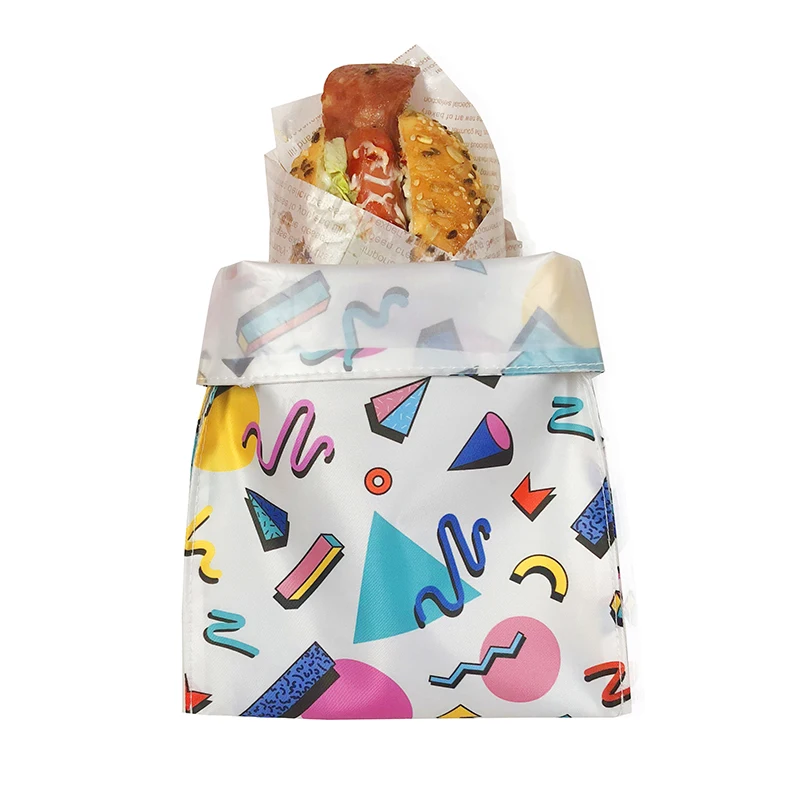 Waterproof Reusable Sandwich & Snack Bags Eco Friendly Dishwasher Safe Lunch Bags fabric sandwich lunch box