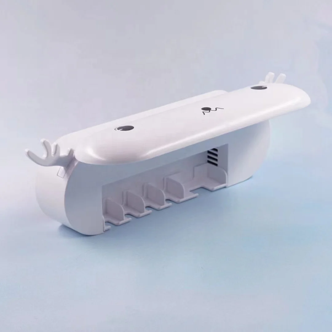 2022 Multifunction Portable UV Toothbrush Sterilizer Disinfection Box Tooth Brush Holder for Kids