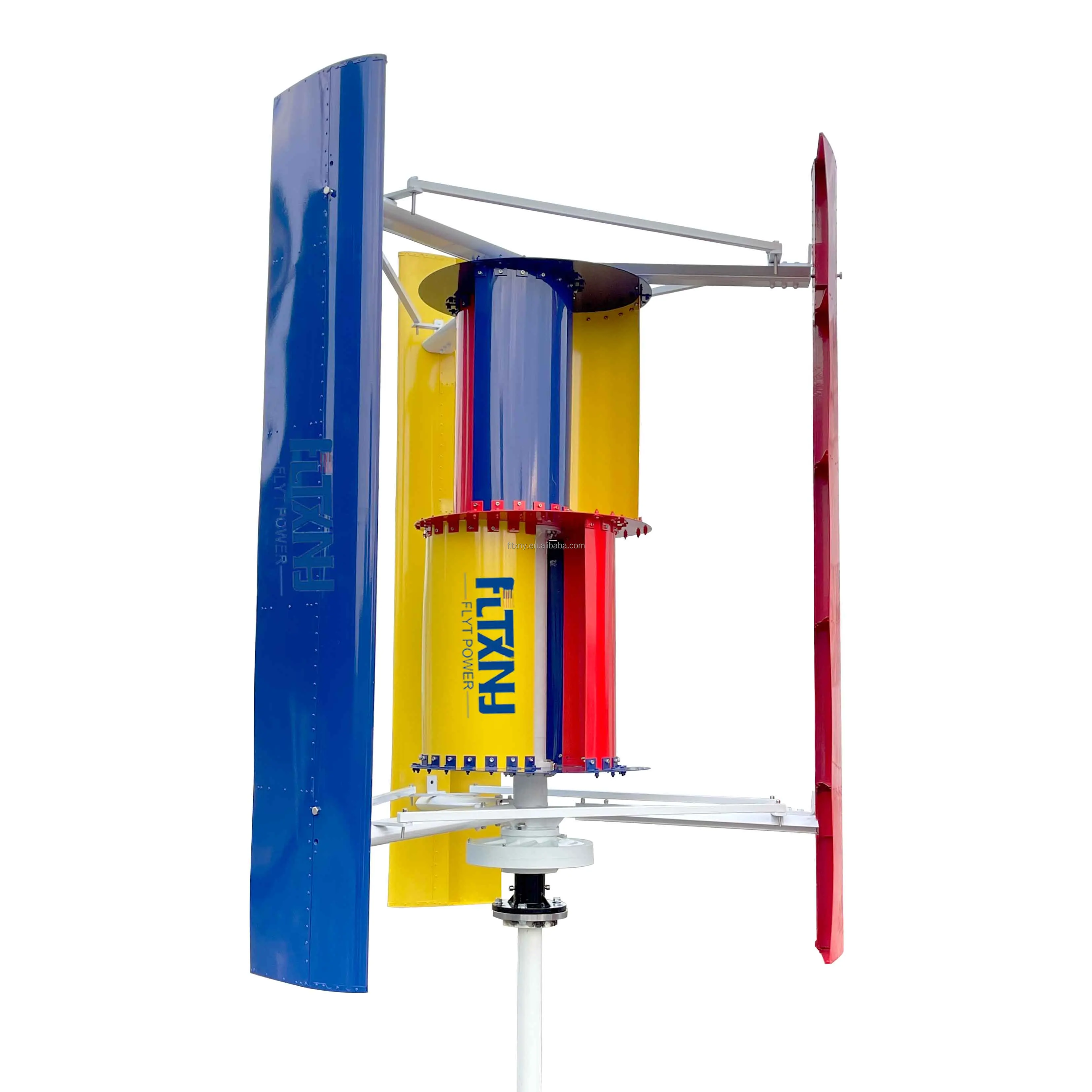 hot price 5kw12v 24v 48v 96v 220v Vertical Axis Off Grid Free Energy System 600w Wind Turbine Generator solar and wind generator
