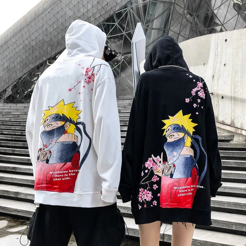 Custom Logo Street Wear Hoody Plus Size Narutos Hoodies Unisex Manufacturer