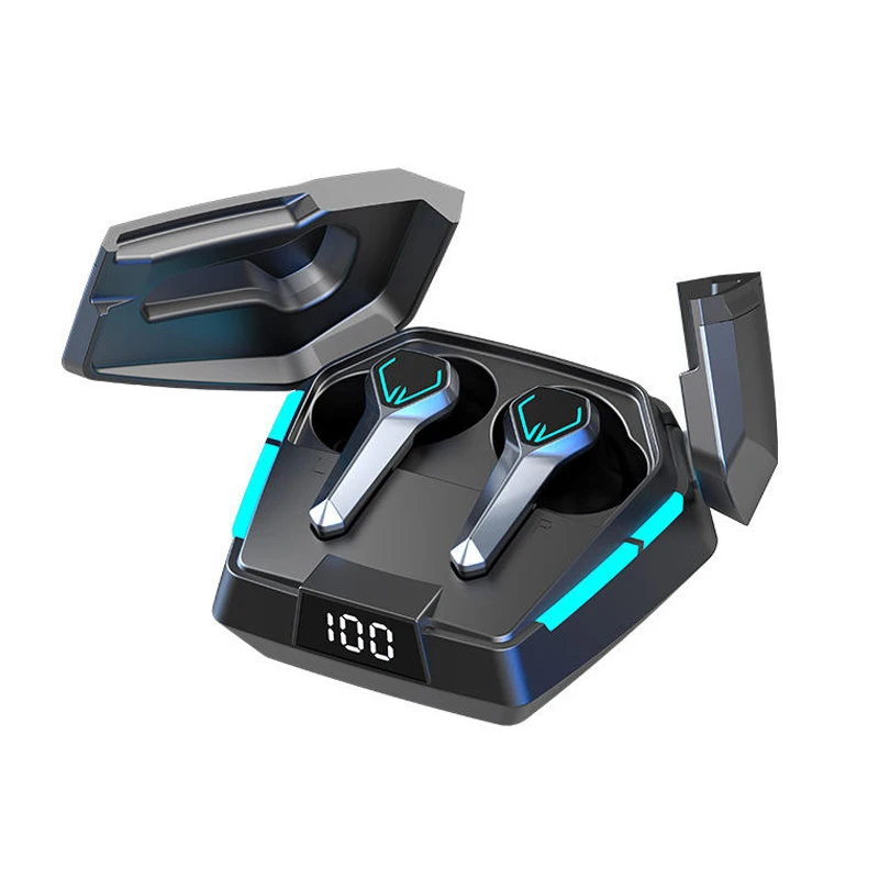 BT 5.2 True Wireless Stereo Gaming Earbuds CVC 8.0 Noise Reduction Wire Free Headset Shenzhen TWS Earphones Wholesale